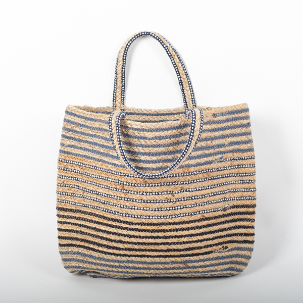 Striped Jute Bag – FORPOST TRADE INC.