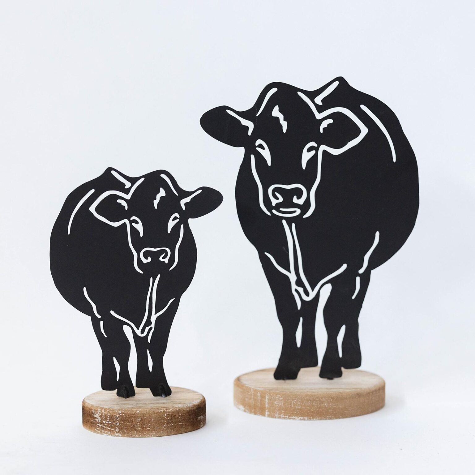 Metal Cows Set Of 2 FORPOST TRADE INC metal-cows-set-of-2-forpost-trade-inc