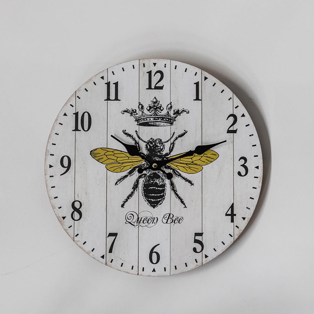 13.25" Wall Clock, Bee